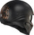 Covert X Open Face Helmet Tribe Matte Black/Copper Sm