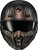 Covert X Open Face Helmet Tribe Matte Black/Copper Sm