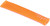 3/8" Flex Sleeving 10' Section Id Orange