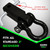 Rhino USA Shackle Hitch Receiver W/ D-Ring (Red)