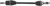 QuadBoss 16-19 Can-Am Defender HD10 Front Left Replacement Axle