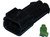 Delphi Packard Weatherpack 2 Wire Male Connector