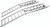 QuadBoss Folding Arch UTV Ramp 18X88 Pair
