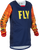 Youth Kinetic Wave Jersey Navy/Yellow/Red Yl