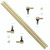 QuadBoss 12-13 Arctic Cat Wildcat 1000 GT Tie Rod Assembly Upgrade Kit