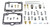 All Balls Racing 88-99 Yamaha XV1100 Virago Carburetor Rebuild Kit