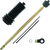 QuadBoss 09-10 Polaris Ranger 500 4x4 (03) Steering Rack Tie Rod Assembly Kit - Right Inner & Outer
