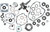 Vertex Pistons 2005 KX 100 Complete Engine Rebuild Kit