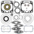 Vertex Pistons 06-11 Crossfire 600/2006 Crossfire 700 EFI Complete Gasket Kit w/ Seals