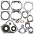 Vertex Pistons 78-88 Enticer 340/1987 Enticer 340 LTR Complete Gasket Kit w/ Seals