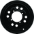 QuadBoss Steely Wheel 14X7 - 4+3 - 4/156