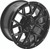 QuadBoss Barbwire 14X7 - 5+2 - 4/137 - Black Machined