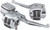 Bikers Choice 96-06 Big Twin 96-03XL With 11/16 Bore Master Cylinder Chrome Handlebar Control Kit