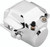 Bikers Choice 87-99 Big Twin & XL Except FLT Chrome Rear Brake Caliper Repl H-D 44040-87 W/O Pads