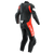 Dainese Tosa 1PC Leather Suit Perforated Black/Fluorescent Red/White Size - 60