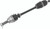 QuadBoss 14-20 Honda SXS700 Pioneer 700 Front Right Side Rugged Axle