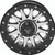 QuadBoss Wagon 14X7 4+3 4/156 Black Machined