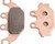 QuadBoss 06-09 Arctic Cat 250 2x4 Front Left Sintered Brake Pad