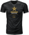 Fly Rockstar Tee Black/Gold Md