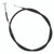QuadBoss 07-20 Polaris Phoenix 200 Rear Brake Cable QuadBoss 07-20 Polaris Phoenix 200 Rear Brake Cable