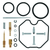 QuadBoss 86-87 Honda ATC200X Carburetor Kit