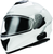 Sena Technologies Outforce Full Face Bluetooth Helmet Glossy White - Small
