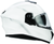 Sena Technologies Outforce Full Face Bluetooth Helmet Glossy White - XL