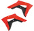 Acerbis 17-21 Honda CRF250RX/ CRF450L/ CRF450RX/ CRF450X Radiator Shroud - Red/Black