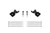 Diode Dynamics 14-18 Polaris RZR XP Stage Series A-Pillar Pod Bracket Kit