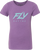 Girl's Fly Edge Tee Purple Ym