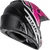 Mx 46 Off Road Mega Helmet Matte Black/Neon Pink Md