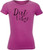 Girl's Fly Dirt Vibes Tee Raspberry Lg