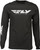 Fly Corporate Long Sleeve Tee Black Lg