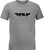 Youth Fly Corporate Tee Dark Grey Heather Ys