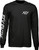 Fly Fusion L/S Tee Black Md