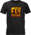 Youth Fly Fire Tee Black Yl