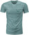 Fly K121 Tee Dusty Blue Heather Lg