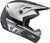 Kinetic Straight Edge Helmet Black/White Xs
