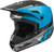 Kinetic Straight Edge Helmet Blue/Grey/Black Sm