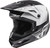 Kinetic Straight Edge Helmet Black/White Sm
