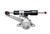 Bitubo KITT Steering Damper Kit For Over Tank Mounting With Black Shock Absorber KIT051A2