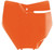 Acerbis 16-18 KTM 125-450 SX/ SX-F/ XC-F /XC Front Number Plate - KTM Orange