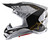 S.Tech S M10 Alloy Helmet Silver/Black/Carbon/Gold Lg