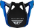 Formula Cp Rush Helmet Visor Black/Blue/White Ym Sm