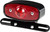 Chopper Taillight Black Led W/License Bracket