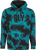 Fly Tie Dye Pullover Hoodie Turquoise/Black Xl