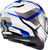 Exo T520 Full Face Helmet Zuse White/Blue Xl