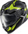 Exo T520 Full Face Helmet Zuse Black/Hi Viz Lg