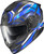 Exo St1400 Evo Carbon Helmet Hex Matte Blue Md