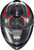 Exo St1400 Evo Carbon Helmet Hex Gloss Red Lg